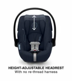 Cybex Cloud G Lux SensorSafe Comfort Extend Reclining Infant Car Seat - Ocean Blue -Stroller Promotion Store cybex cloud g lux sensorsafe comfort extend reclining infant car seat ocean blue 37