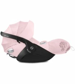 Cybex Cloud Q Sensorsafe Reclining Infant Car Seat - Simply Flowers - Pale Blush -Stroller Promotion Store cybex cloud q sensorsafe reclining infant car seat simply flowers pale blush 78