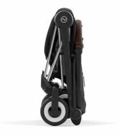 Cybex COYA Compact Stroller + Cloud G Lux SensorSafe Travel System Bundle - Matte Black / Leaf Green / Moon Black -Stroller Promotion Store cybex coya compact stroller cloud g lux sensorsafe travel system bundle chrome sepia black moon black 12