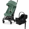 Cybex COYA Compact Stroller + Cloud G Lux SensorSafe Travel System Bundle - Matte Black / Leaf Green / Moon Black -Stroller Promotion Store cybex coya compact stroller cloud g lux sensorsafe travel system bundle matte black leaf green moon black 7