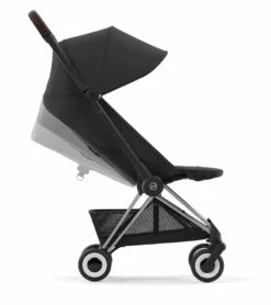 Cybex COYA Compact Stroller + Cloud Q SensorSafe Travel System Bundle - Rose Gold / Sepia Black / Stardust Black -Stroller Promotion Store cybex coya compact stroller cloud q sensorsafe travel system bundle chrome sepia black stardust black 10 1