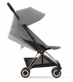 Cybex COYA Compact Stroller - Rose Gold / Mirage Grey -Stroller Promotion Store cybex coya compact stroller rose gold mirage grey 10