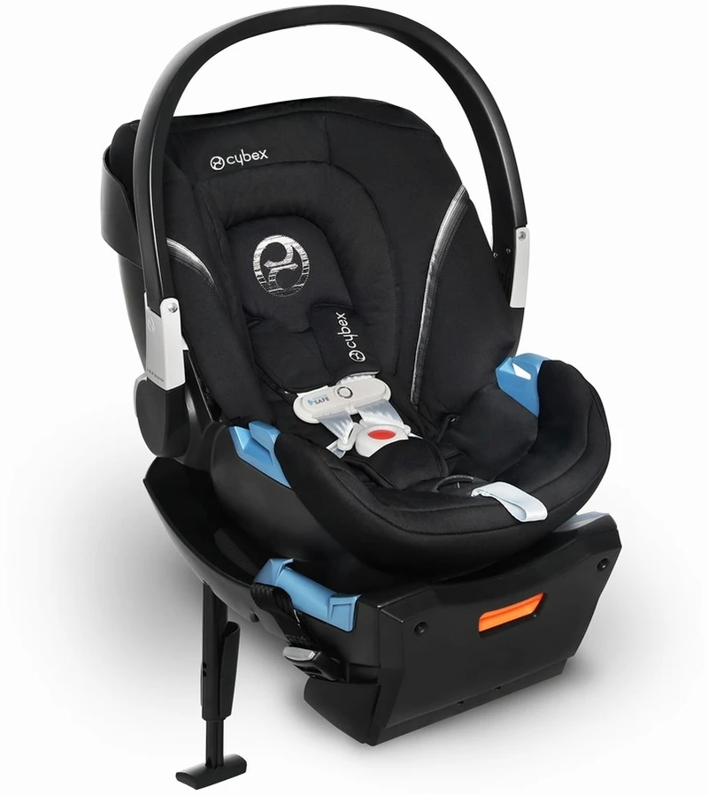Cybex Eezy S+ 2 + Aton 2 Sensorsafe Travel System Bundle - River Blue / Lavastone Black 4 Cybex Eezy S+ 2 + Aton 2 Sensorsafe Travel System Bundle - River Blue / Lavastone Black - Image 2