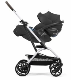 Cybex Eezy S Twist +2 V2 Stroller + Aton 2 Sensorsafe Travel System Bundle - Lava Grey / Lavastone Black 10 Cybex Eezy S Twist +2 V2 Stroller + Aton 2 Sensorsafe Travel System Bundle - Lava Grey / Lavastone Black -Stroller Promotion Store cybex eezy s twist 2 v2 stroller aton 2 sensorsafe travel system bundle beach blue lavastone black 127