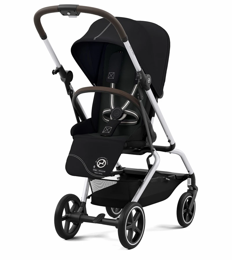 Cybex Eezy S Twist +2 V2 Stroller + Aton 2 Sensorsafe Travel System Bundle - Lava Grey / Lavastone Black 7 Cybex Eezy S Twist +2 V2 Stroller + Aton 2 Sensorsafe Travel System Bundle - Lava Grey / Lavastone Black - Image 5