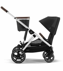 Cybex Gazelle S 2 Stroller + Cot Bundle - Taupe Frame / Sky Blue -Stroller Promotion Store cybex gazelle s 2 cot aton 2 travel system bundle taupe frame sky blue lavastone black 51 2