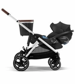 Cybex Gazelle S 2 Stroller + Cot Bundle - Silver Frame / Ocean Blue 15 Cybex Gazelle S 2 Stroller + Cot Bundle - Silver Frame / Ocean Blue -Stroller Promotion Store cybex gazelle s 2 cot aton 2 travel system bundle taupe frame sky blue lavastone black 55 1
