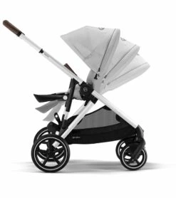 Cybex Gazelle S 2 Single-to-Double Stroller - Silver Frame / Lava Grey 12 Cybex Gazelle S 2 Single-to-Double Stroller - Silver Frame / Lava Grey -Stroller Promotion Store cybex gazelle s 2 single to double stroller silver frame lava grey 142