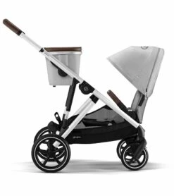 Cybex Gazelle S 2 Single-to-Double Stroller - Silver Frame / Lava Grey 13 Cybex Gazelle S 2 Single-to-Double Stroller - Silver Frame / Lava Grey -Stroller Promotion Store cybex gazelle s 2 single to double stroller silver frame lava grey 143