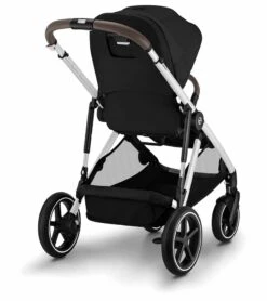Cybex Gazelle S 2 Single-to-Double Stroller - Silver Frame / Moon Black -Stroller Promotion Store cybex gazelle s 2 single to double stroller silver frame moon black 139