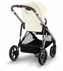 Cybex Gazelle S 2 Single-to-Double Stroller - Taupe Frame / Seashell Beige -Stroller Promotion Store cybex gazelle s 2 single to double stroller taupe frame seashell beige 140