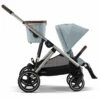 Cybex Gazelle S 2 Single-to-Double Stroller - Taupe Frame / Sky Blue -Stroller Promotion Store cybex gazelle s 2 single to double stroller taupe frame sky blue 147