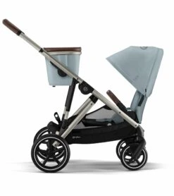Cybex Gazelle S 2 Single-to-Double Stroller - Taupe Frame / Sky Blue 13 Cybex Gazelle S 2 Single-to-Double Stroller - Taupe Frame / Sky Blue -Stroller Promotion Store cybex gazelle s 2 single to double stroller taupe frame sky blue 151