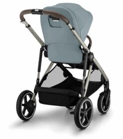 Cybex Gazelle S 2 Single-to-Double Stroller - Taupe Frame / Sky Blue 14 Cybex Gazelle S 2 Single-to-Double Stroller - Taupe Frame / Sky Blue -Stroller Promotion Store cybex gazelle s 2 single to double stroller taupe frame sky blue 152