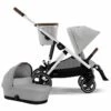 Cybex Gazelle S 2 Stroller + Cot Bundle - Silver Frame / Lava Grey 2 Cybex Gazelle S 2 Stroller + Cot Bundle - Silver Frame / Lava Grey -Stroller Promotion Store cybex gazelle s 2 stroller cot bundle silver frame lava grey 49