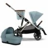 Cybex Gazelle S 2 Stroller + Cot Bundle - Taupe Frame / Sky Blue -Stroller Promotion Store cybex gazelle s 2 stroller cot bundle taupe frame sky blue 78