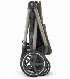 Cybex Gazelle S Double Stroller - Classic Beige (Taupe Frame) -Stroller Promotion Store cybex gazelle s double stroller classic beige taupe frame 96