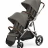 Cybex Gazelle S Double Stroller - Soho Grey (Taupe Frame)