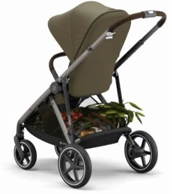Cybex Gazelle S Stroller & Cot - Classic Beige (Taupe Frame) -Stroller Promotion Store cybex gazelle s stroller cot classic beige taupe frame 40
