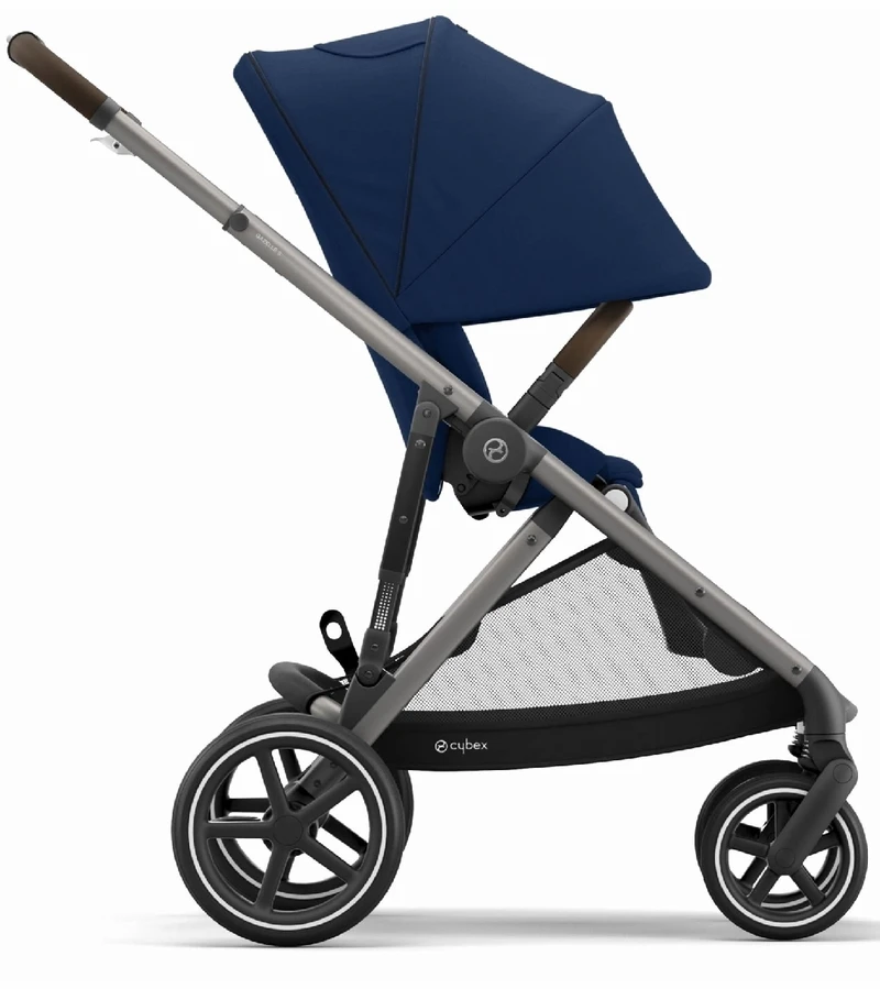 Cybex Gazelle S Stroller & Cot - Navy Blue (Taupe Frame) 4 Cybex Gazelle S Stroller & Cot - Navy Blue (Taupe Frame) - Image 2