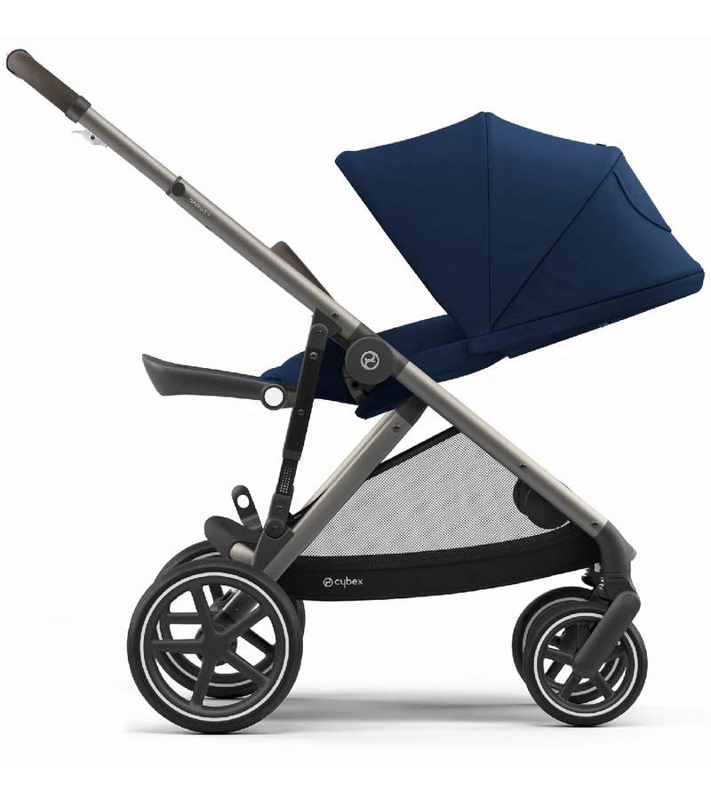 Cybex Gazelle S Stroller & Cot - Navy Blue (Taupe Frame) 5 Cybex Gazelle S Stroller & Cot - Navy Blue (Taupe Frame) - Image 3