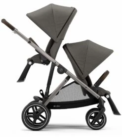 Cybex Gazelle S Stroller & Cot - Soho Grey (Taupe Frame) -Stroller Promotion Store cybex gazelle s stroller cot soho grey taupe frame 46