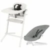 Cybex Lemo 1.5 High Chair + Bouncer Bundle - Porcelain White / Storm Grey 2 Cybex Lemo 1.5 High Chair + Bouncer Bundle - Porcelain White / Storm Grey -Stroller Promotion Store cybex lemo 1 5 high chair bouncer bundle porcelain white storm grey 59