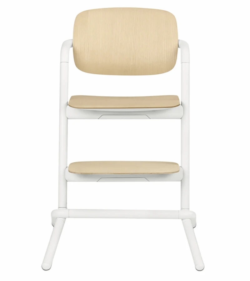 Cybex LEMO 1.5 High Chair - Wood - Porcelain White (Albee Exclusive) 4 Cybex LEMO 1.5 High Chair - Wood - Porcelain White (Albee Exclusive) - Image 2