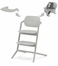 Cybex LEMO 2 High Chair 3-in-1 Set - Suede Grey