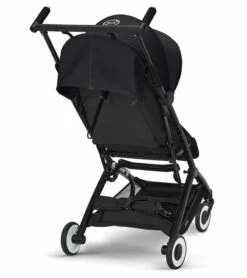 Cybex Libelle 2 Compact Stroller + Aton 2 SensorSafe Travel System Bundle - Beach Blue / Lavastone Black -Stroller Promotion Store cybex libelle 2 compact stroller aton 2 sensorsafe travel system bundle lava grey lavastone black 65
