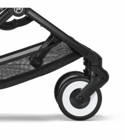 Cybex Libelle 2 Compact Stroller + Aton 2 SensorSafe Travel System Bundle - Beach Blue / Lavastone Black -Stroller Promotion Store cybex libelle 2 compact stroller aton 2 sensorsafe travel system bundle lava grey lavastone black 66