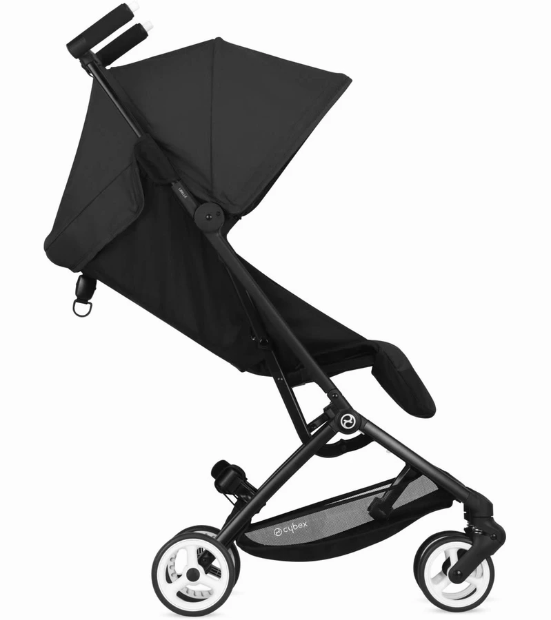 Cybex Libelle Compact Stroller + Aton 2 SensorSafe Travel System Bundle - Deep Black / Lavastone Black 5 Cybex Libelle Compact Stroller + Aton 2 SensorSafe Travel System Bundle - Deep Black / Lavastone Black - Image 3
