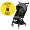 Cybex Libelle Compact Stroller + Travel Bag Bundle - Soho Grey / Black 2 Cybex Libelle Compact Stroller + Travel Bag Bundle - Soho Grey / Black -Stroller Promotion Store cybex libelle compact stroller travel bag bundle soho grey black 56