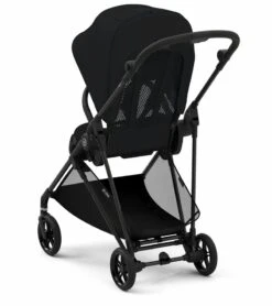 Cybex Melio Carbon 3 Stroller + Aton 2 SensorSafe Travel System Bundle - Moon Black / Lavastone Black -Stroller Promotion Store cybex melio carbon 3 stroller aton 2 sensorsafe travel system bundle moon black lavastone black 107