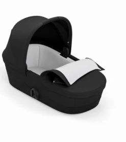Cybex Melio Carbon Stroller + Cot Bundle - Deep Black -Stroller Promotion Store cybex melio carbon stroller cot bundle deep black 152