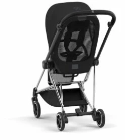 Cybex Mios 3 Stroller (One Box) - Chrome / Black / Deep Black -Stroller Promotion Store cybex mios 3 stroller one box chrome black deep black 153
