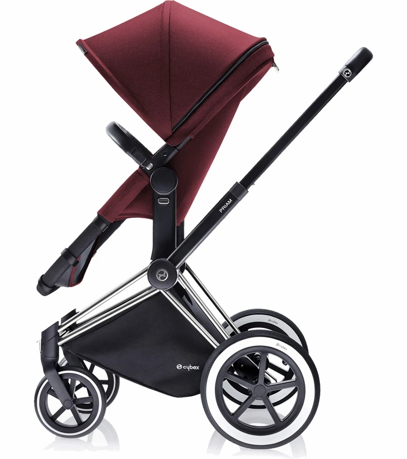 Cybex Priam 2017 / 2018 2-in-1 All-Terrain Stroller - Hot & Spicy 4 Cybex Priam 2017 / 2018 2-in-1 All-Terrain Stroller - Hot & Spicy - Image 2