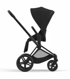 Cybex Priam 4 Stroller (One Box) - Matte Black / Black / Deep Black -Stroller Promotion Store cybex priam 4 stroller one box matte black black deep black 155