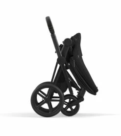 Cybex Priam 4 Stroller (One Box) - Matte Black / Black / Deep Black -Stroller Promotion Store cybex priam 4 stroller one box matte black black deep black 159