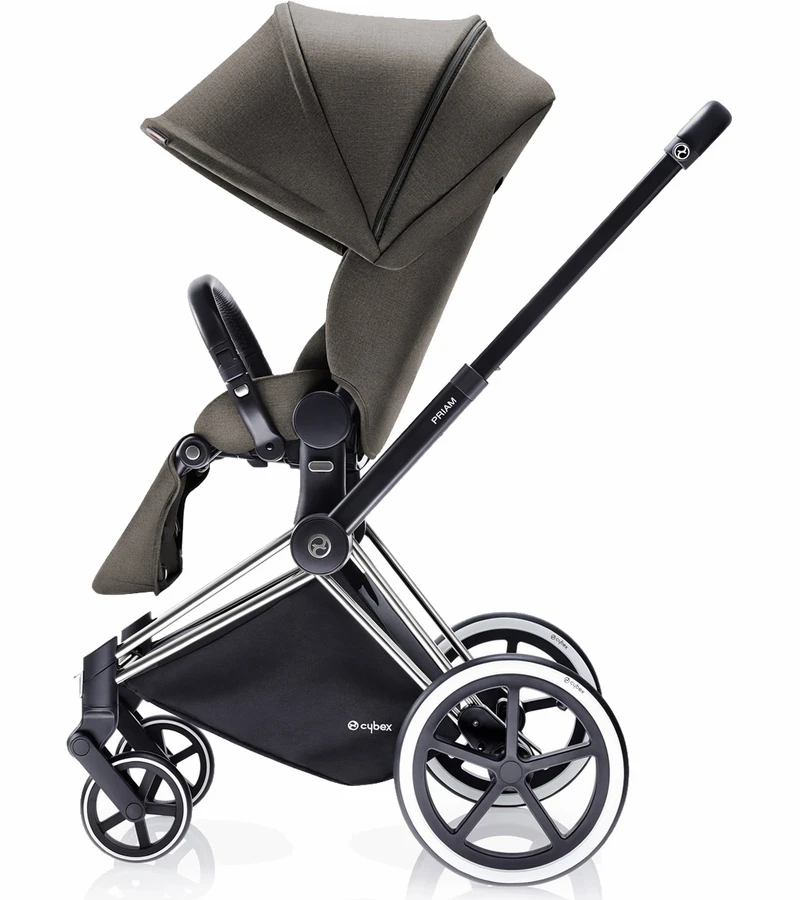 Cybex Priam Lux City Stroller - Desert Khaki 4 Cybex Priam Lux City Stroller - Desert Khaki - Image 2