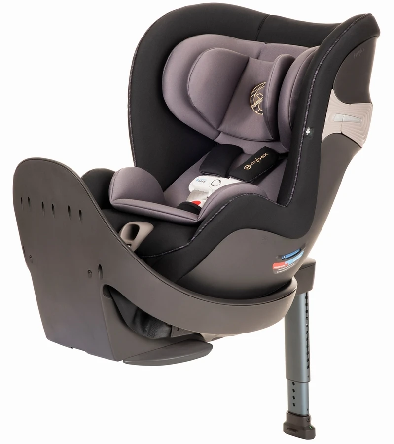 CYBEX Sirona S Rotating Convertible Car Seat With Load Leg And With SensorSafe - Premium Black 4 CYBEX Sirona S Rotating Convertible Car Seat With Load Leg And With SensorSafe - Premium Black - Image 2