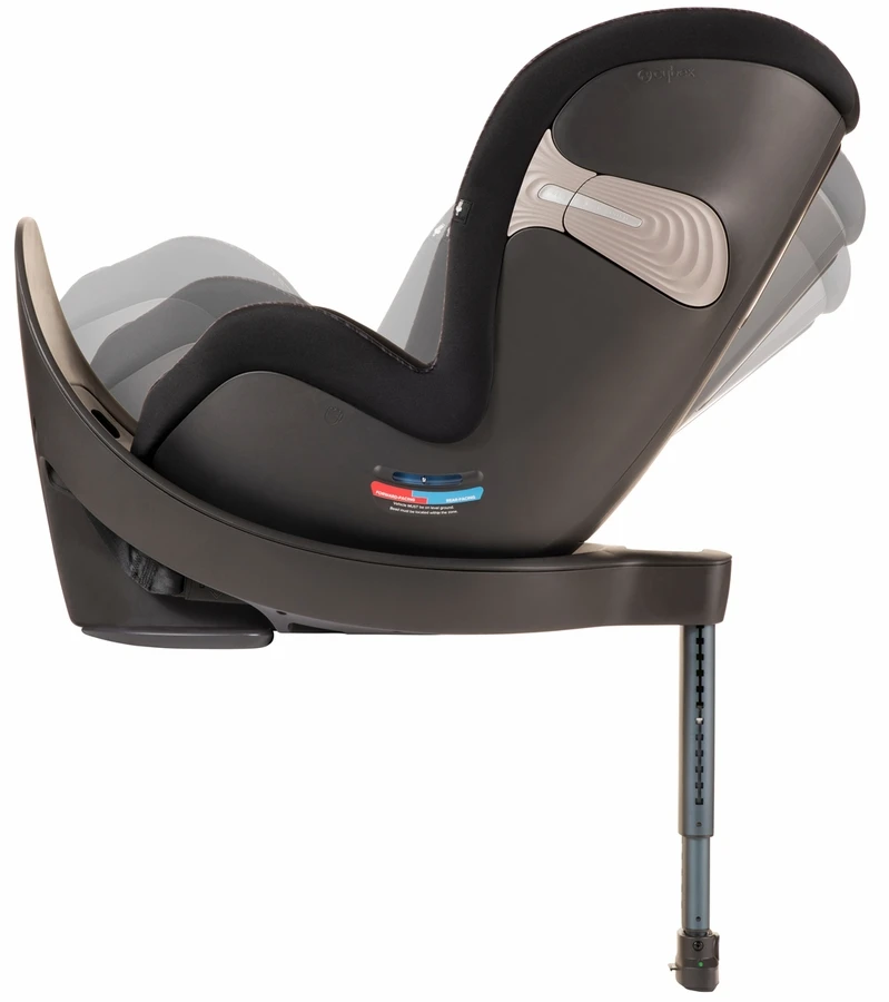 CYBEX Sirona S Rotating Convertible Car Seat With Load Leg And With SensorSafe - Premium Black 5 CYBEX Sirona S Rotating Convertible Car Seat With Load Leg And With SensorSafe - Premium Black - Image 3