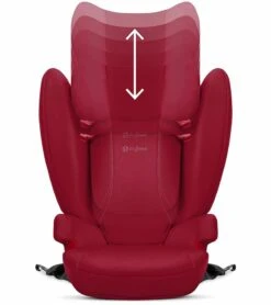 Cybex Solution B-fix Booster Car Seat - Dynamic Red -Stroller Promotion Store cybex solution b fix booster car seat dynamic red 175