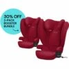 Cybex Solution B-fix Booster Car Seat - Dynamic Red (2 Pack) -Stroller Promotion Store cybex solution b fix booster car seat dynamic red 2 pack 193