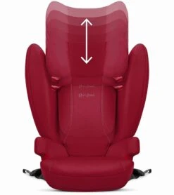 Cybex Solution B-fix Booster Car Seat - Dynamic Red (2 Pack) -Stroller Promotion Store cybex solution b fix booster car seat dynamic red 2 pack 196