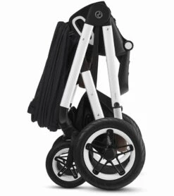 Cybex Talos S Lux All-Terrain Stroller + Aton 2 SensorSafe Travel System Bundle - Navy Blue / Lavastone Black -Stroller Promotion Store cybex talos s lux all terrain stroller aton 2 sensorsafe travel system bundle deep black lavastone black 159