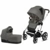 Cybex Talos S Lux All-Terrain Stroller + Cot S Bassinet Bundle - Soho Grey -Stroller Promotion Store cybex talos s lux all terrain stroller cot s bassinet bundle soho grey 62