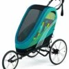 Cybex Zeno Multisport Trailer Bundle - Black Frame + Maliblue Seat Pack -Stroller Promotion Store cybex zeno multisport trailer bundle black frame maliblue seat pack 191
