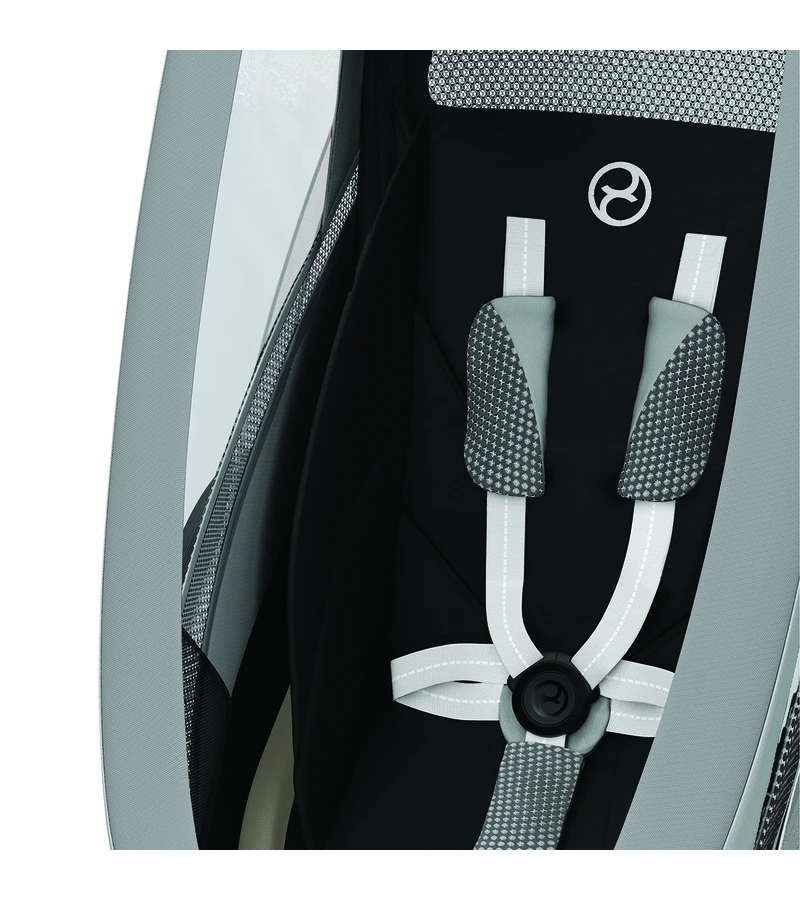 Cybex Zeno Multisport Trailer Bundle - Black Frame + Medal Grey Seat Pack 4 Cybex Zeno Multisport Trailer Bundle - Black Frame + Medal Grey Seat Pack - Image 2