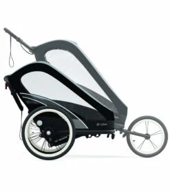 Cybex Zeno Multisport Trailer Bundle - Black Frame + Medal Grey Seat Pack 11 Cybex Zeno Multisport Trailer Bundle - Black Frame + Medal Grey Seat Pack -Stroller Promotion Store cybex zeno multisport trailer bundle black frame medal grey seat pack 190
